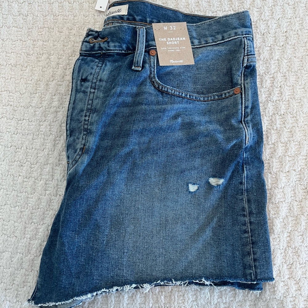 NWT Madewell The Dadjean Shorts - Picture 3 of 4